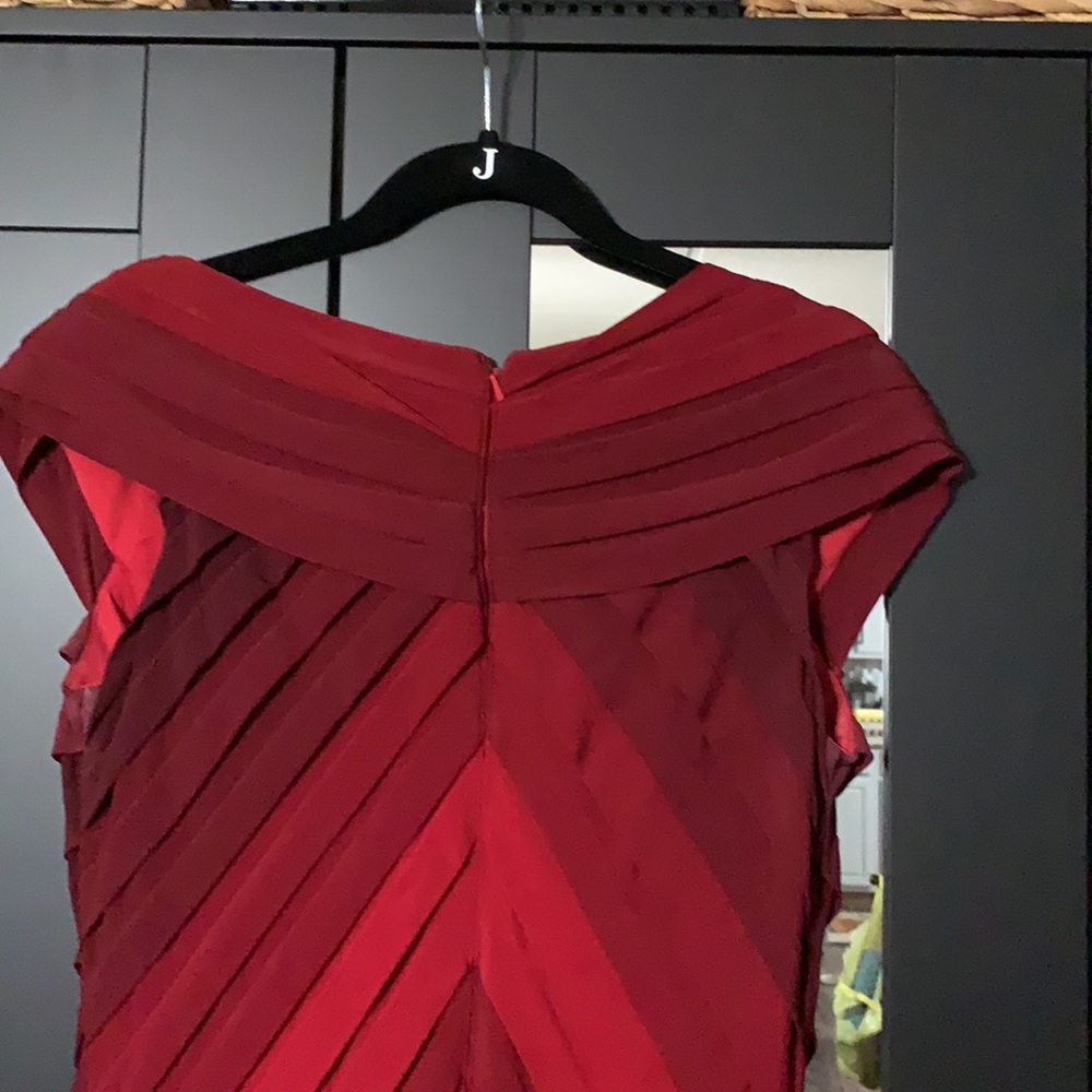 Tadashi Shoji Red Dress - Picture 9 of 11